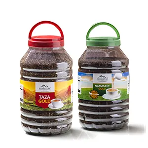 Tea Product Label Jar Design