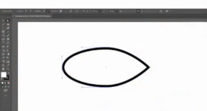 What would you do to the left anchor point to make the object symmetrical?