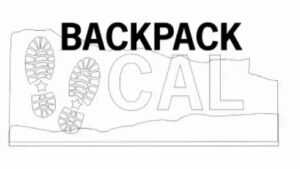 When viewing the artwork shown below in Outline mode, what can you tell about the word "backpack"?